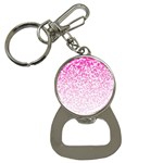 Halftone Dot Background Pattern Button Necklaces Front