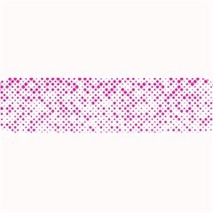 Halftone Dot Background Pattern Large Bar Mats by Celenk