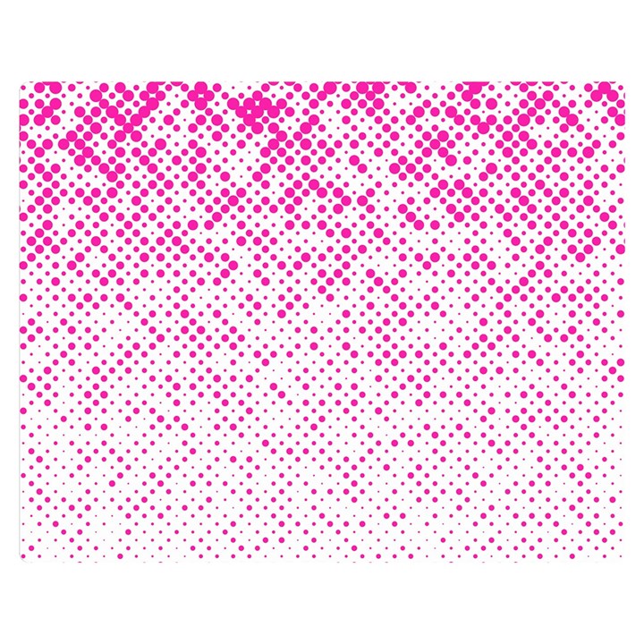 Halftone Dot Background Pattern Double Sided Flano Blanket (Medium) 