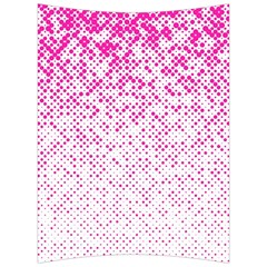 Halftone Dot Background Pattern Back Support Cushion