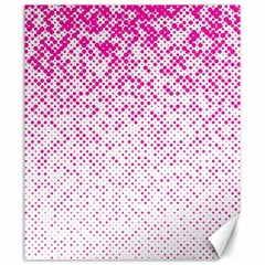 Halftone Dot Background Pattern Canvas 20  X 24   by Celenk