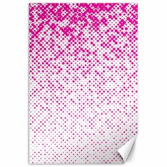 Halftone Dot Background Pattern Canvas 20  X 30   by Celenk