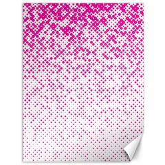 Halftone Dot Background Pattern Canvas 36  X 48   by Celenk