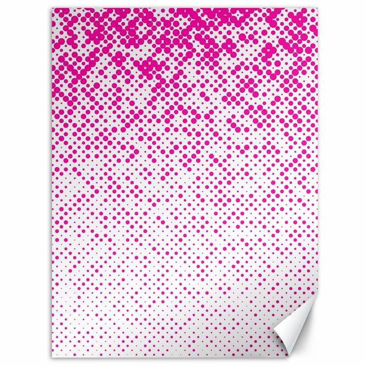 Halftone Dot Background Pattern Canvas 36  x 48  