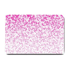 Halftone Dot Background Pattern Small Doormat  by Celenk