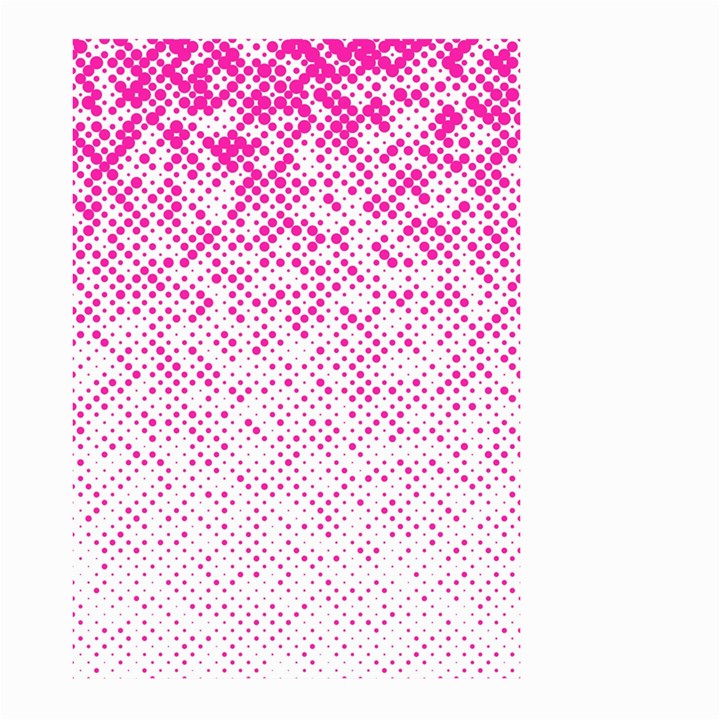 Halftone Dot Background Pattern Large Garden Flag (Two Sides)