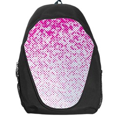 Halftone Dot Background Pattern Backpack Bag by Celenk