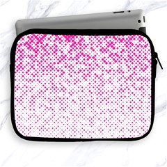 Halftone Dot Background Pattern Apple Ipad 2/3/4 Zipper Cases by Celenk