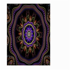 Fractal Vintage Colorful Decorative Large Garden Flag (two Sides) by Celenk