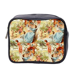 Seamless Vintage Design Mini Toiletries Bag 2-side by Celenk