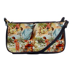 Seamless Vintage Design Shoulder Clutch Bags by Celenk