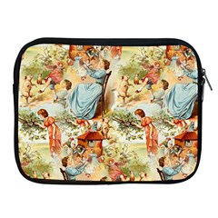 Seamless Vintage Design Apple Ipad 2/3/4 Zipper Cases by Celenk