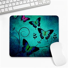 Texture Butterflies Background Large Mousepads by Celenk