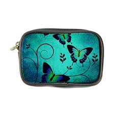 Texture Butterflies Background Coin Purse by Celenk