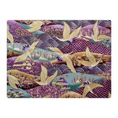 Textile Fabric Cloth Pattern Double Sided Flano Blanket (mini)  by Celenk