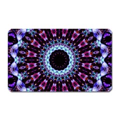 Kaleidoscope Shape Abstract Design Magnet (rectangular) by Celenk