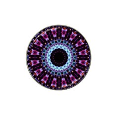 Kaleidoscope Shape Abstract Design Hat Clip Ball Marker (4 Pack) by Celenk