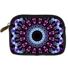 Kaleidoscope Shape Abstract Design Digital Camera Cases by Celenk