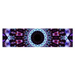 Kaleidoscope Shape Abstract Design Satin Scarf (oblong) by Celenk