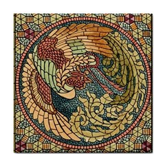 Wings Feathers Cubism Mosaic Tile Coasters by Celenk