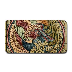 Wings Feathers Cubism Mosaic Medium Bar Mats by Celenk