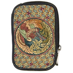 Wings Feathers Cubism Mosaic Compact Camera Cases by Celenk