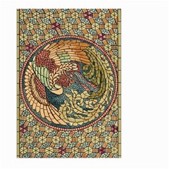 Wings Feathers Cubism Mosaic Large Garden Flag (two Sides) by Celenk