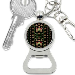 Roses In The Soft Hands Makes A Smile Pop Art Bottle Opener Key Chains by pepitasart