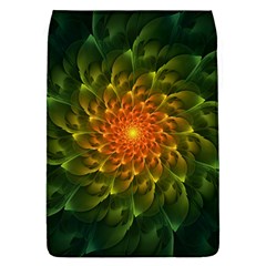 Beautiful Orange-green Desert Cactus Fractalspiral Flap Covers (l)  by jayaprime