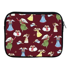 Christmas Angels  Apple Ipad 2/3/4 Zipper Cases by Valentinaart