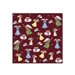 Christmas angels  Satin Bandana Scarf Front