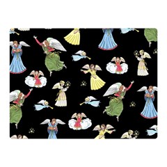 Christmas Angels  Double Sided Flano Blanket (mini) 