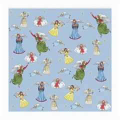 Christmas Angels  Medium Glasses Cloth by Valentinaart