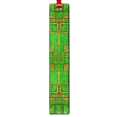 Golden Green And  Sunshine Pop Art Large Book Marks by pepitasart