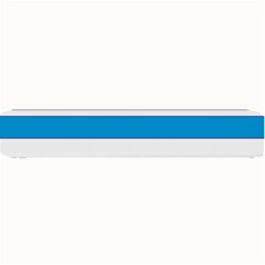 Blue And White Lines Small Bar Mats by berwies