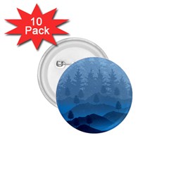 Blue Mountain 1.75  Buttons (10 pack)