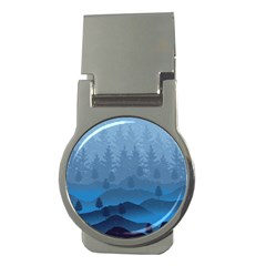 Blue Mountain Money Clips (Round) 