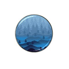 Blue Mountain Hat Clip Ball Marker