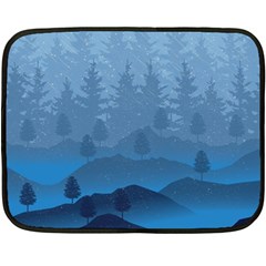 Blue Mountain Fleece Blanket (Mini)