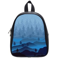 Blue Mountain School Bag (small) by berwies