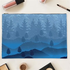 Blue Mountain Cosmetic Bag (XXL) 