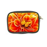 Arrangement Butterfly Aesthetics Orange Background Coin Purse Back