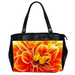 Arrangement Butterfly Aesthetics Orange Background Office Handbags (2 Sides)  Front