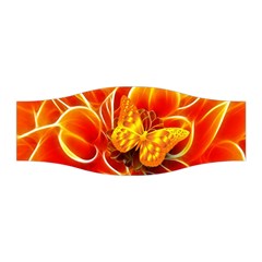 Arrangement Butterfly Aesthetics Orange Background Stretchable Headband