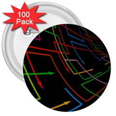 Arrows Direction Opposed To Next 3  Buttons (100 Pack)  by Celenk