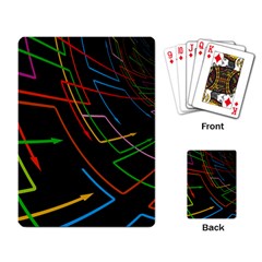 Arrows Direction Opposed To Next Playing Card by Celenk