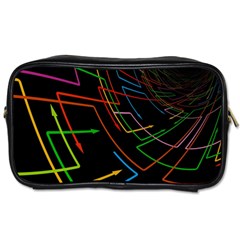 Arrows Direction Opposed To Next Toiletries Bags 2-side by Celenk