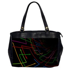 Arrows Direction Opposed To Next Office Handbags by Celenk