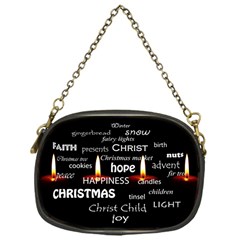 Candles Christmas Advent Light Chain Purses (one Side)  by Celenk