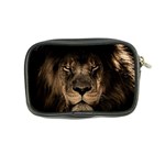 African Lion Mane Close Eyes Coin Purse Back